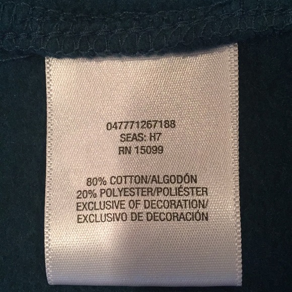 🌿Laura Scott Hunter Green Sweat Jacket - Picture 5 of 9